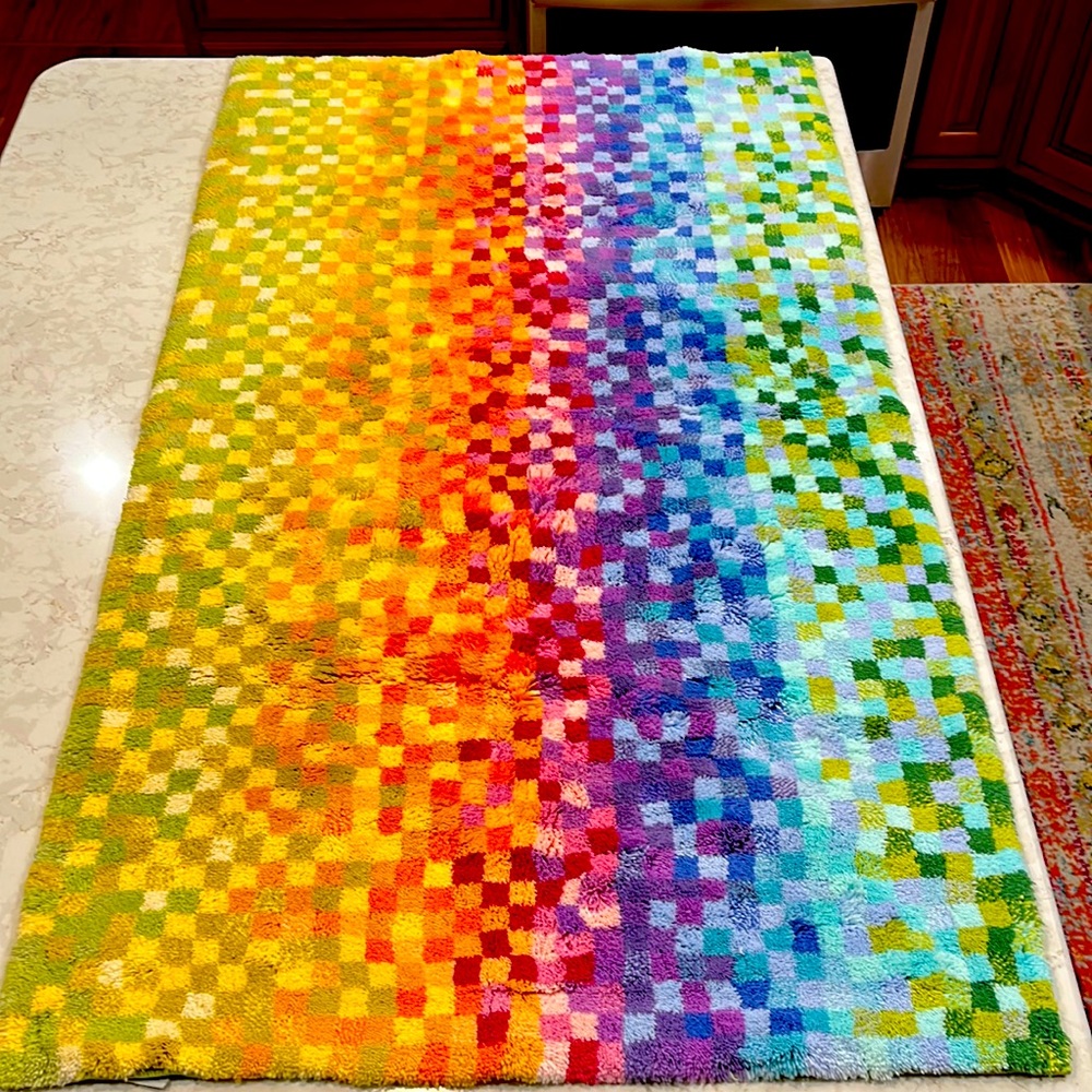 Abyss & Habidecor bath rug, 48” by 27”. Gently used.